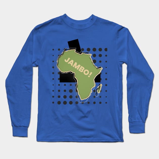 Jambo Africa Long Sleeve T-Shirt by Tiffany's collection